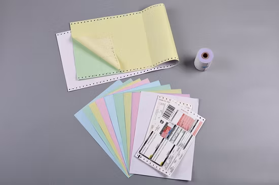 Hight Quality Carbonless Copy Paper for Bank, Telecom, Express Use
